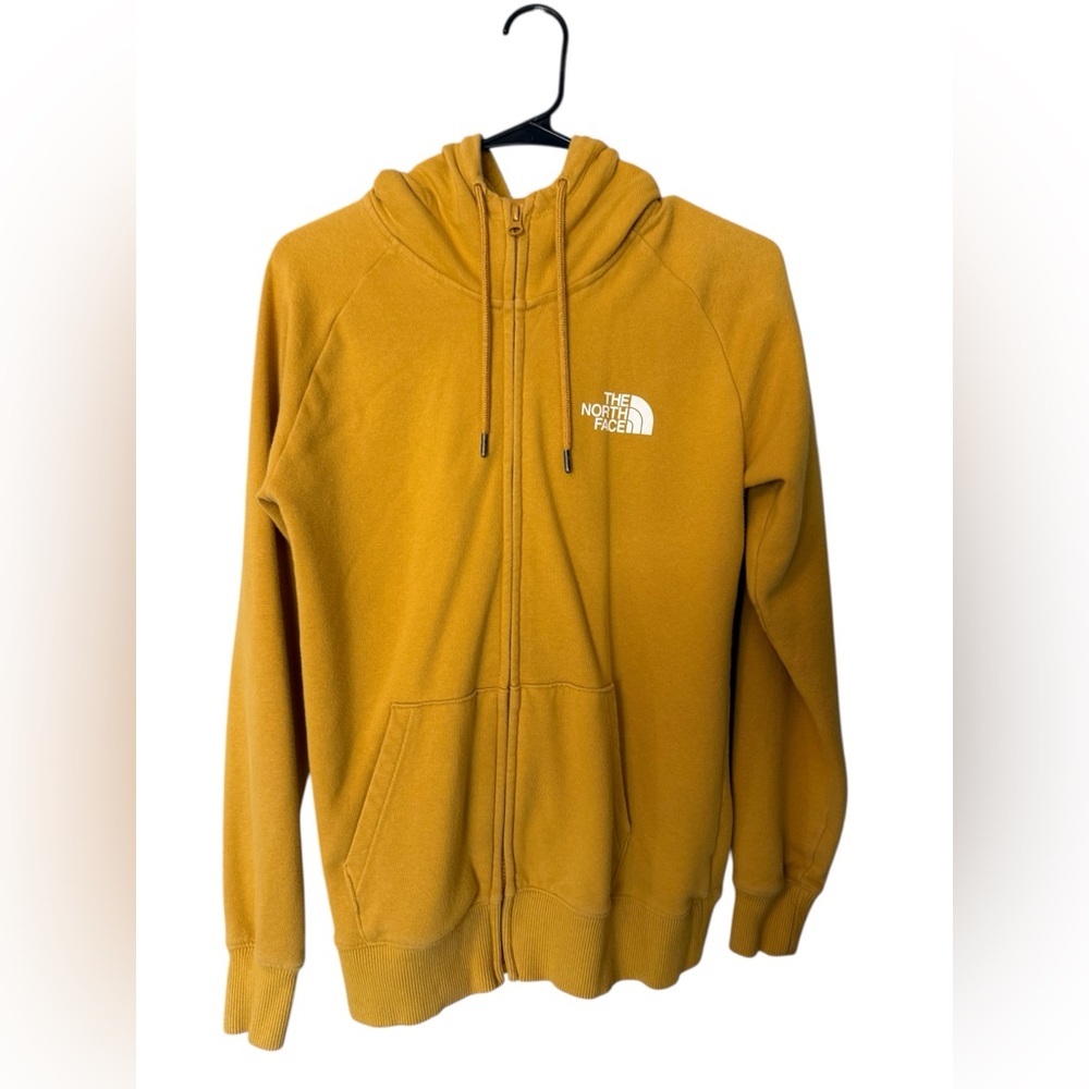 The North Face Women’s Yellow Zip-Up Sweater